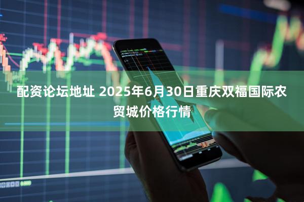配资论坛地址 2025年6月30日重庆双福国际农贸城价格行情